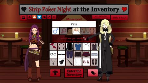 Strip Poker Night at the Inventory